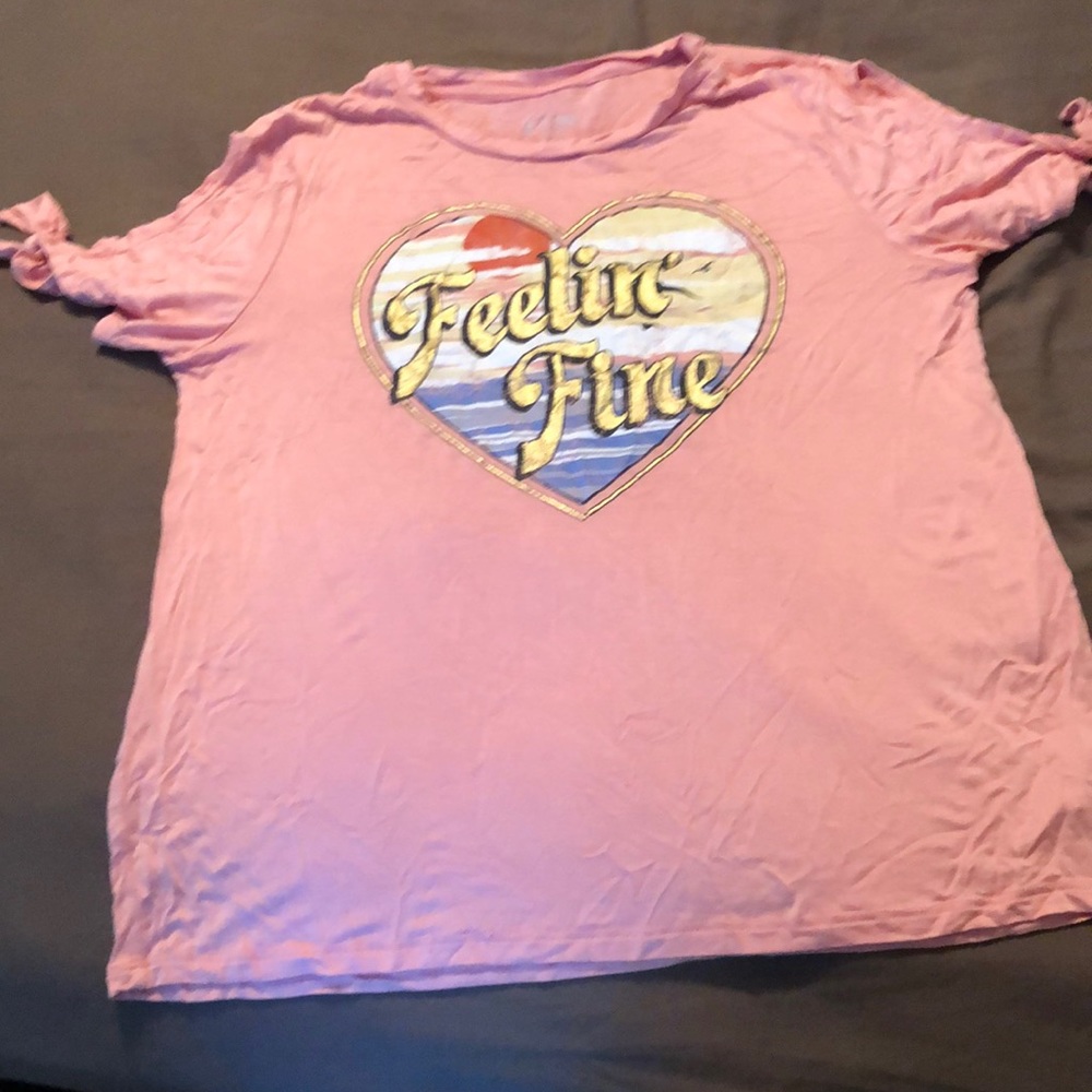 Feeling good pale peach/pink gold girls xl14/16